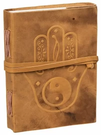 Leather Journal - Hamsa