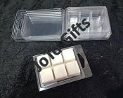 100 Clam Shells Wax Melt Moulds - 6 Cavity