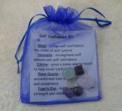 Crystal Healing Tumble Stone Kit - Self Confidence