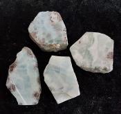 Natural Larimar Polished Slab