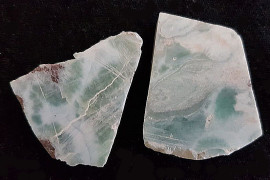 Natural Larimar Polished Slab