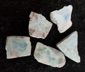 Natural Larimar Polished Slab