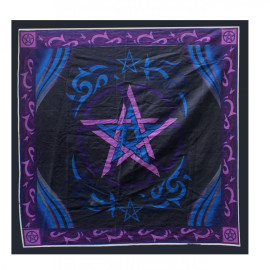 Pentagram Cotton Altar Cloth