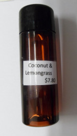 Coconut & Lemongrass Candle Fragrant Oil - 30mls