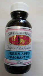 SweetScents Finest Quality Green Apple Fragrant Oil 50ml