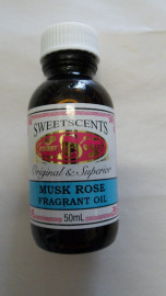 SweetScents Finest Quality Musk Rose Fragrant Oil 50ml