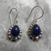 925 Sterling Silver Lapis Lazuli Earrings