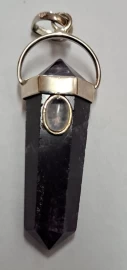 925 Sterling Silver Amethyst Pendant