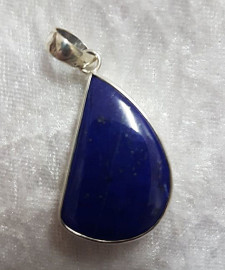 925 Sterling Silver Lapis Lazuli Pendant