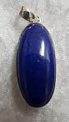 925 Sterling Silver Lapis Lazuli Pendant