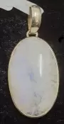 925 Sterling Silver Moonstone Pendant