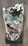 Rare Natural Amethyst & Chalcedony Cave