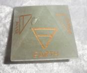 Four (4) Element Green Aventurine Pyramid