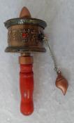 Blessed Tibetan Buddhist Prayer Wheel (Small) Handcrafted in Tibet